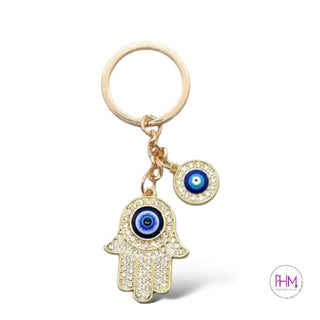 Protection from Assholes Hamsa Hand Key Chain 🪬