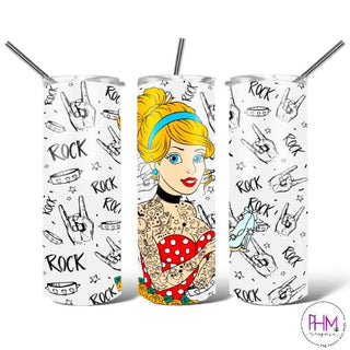 Punk Rock Cinderella Tumbler - Gifts