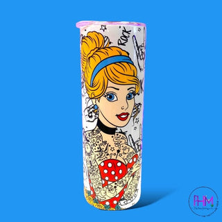 Punk Rock Cinderella Tumbler - Gifts
