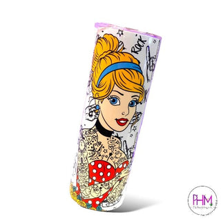 Punk Rock Cinderella Tumbler - Gifts