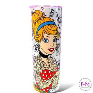 Punk Rock Cinderella Tumbler - Gifts