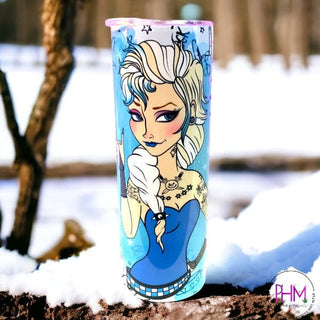 Punk Rock Elsa Tumbler - Gifts