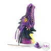 Purple Dragons Head Incense Burner