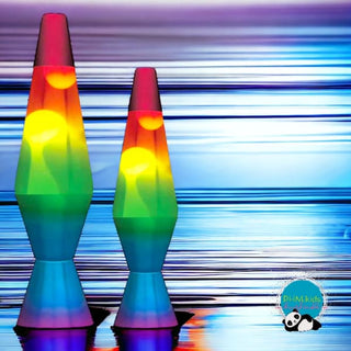 Rainbow Lava Lamp 💜 - 11.5” - Kids Room