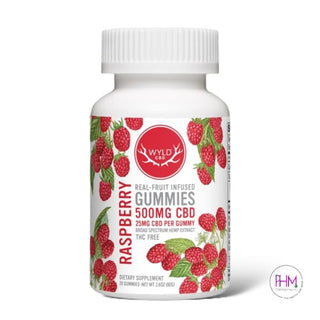 Raspberry CBD Gummies | WYLD 🤘🏻