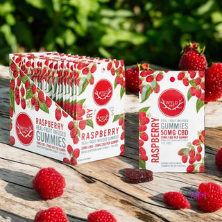 Raspberry CBD Gummies | WYLD 🤘🏻