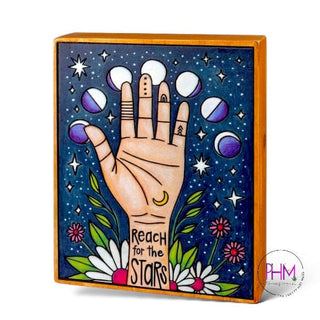 Reach For The Stars Box Sign