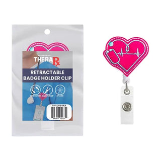 Retractable Badge Holder Clip - badge clip