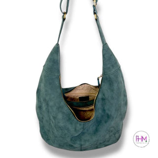 Rochelle Suede Hobo Bag | Joy Susan 🖤