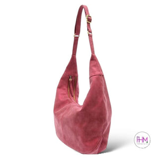 Rochelle Suede Hobo Bag | Joy Susan 🖤