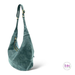 Rochelle Suede Hobo Bag | Joy Susan 🖤