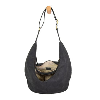 Rochelle Suede Hobo Bag | Joy Susan 🖤