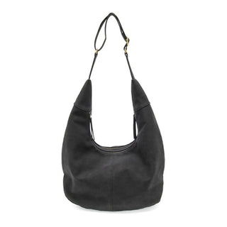 Rochelle Suede Hobo Bag | Joy Susan 🖤 - Black