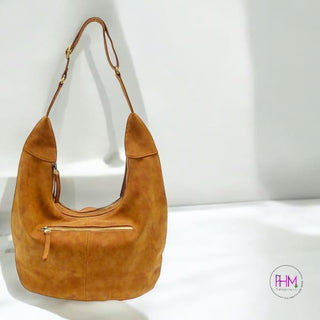 Rochelle Suede Hobo Bag | Joy Susan 🖤