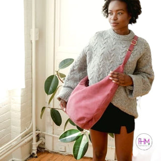 Rochelle Suede Hobo Bag | Joy Susan 🖤