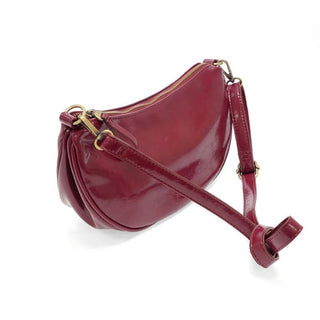 Rosalind Glossy Crossbody Bag | Joy Susan 🖤