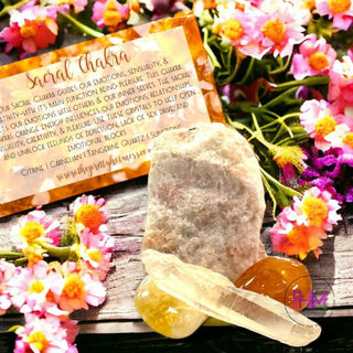 Sacral Chakra Healing Box - Crystals