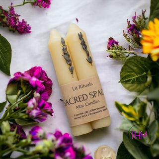 •Sacred Space Altar Candles Small