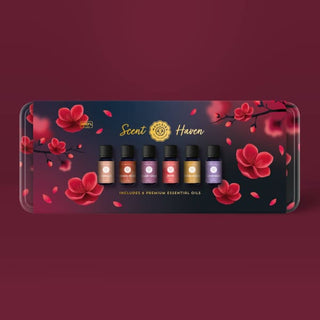 Scent Haven Premium set of 6 Tin Box Holiday Gift Set 🌲