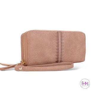 Sherrie Double Zipper Wallet 🪪