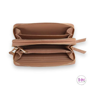 Sherrie Double Zipper Wallet 🪪