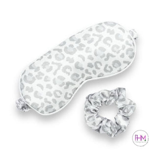 Silky Eye Mask & Scrunchie Set | Lemon Lavender