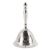 Silver Brass Altar Bell - Triple moon - bell