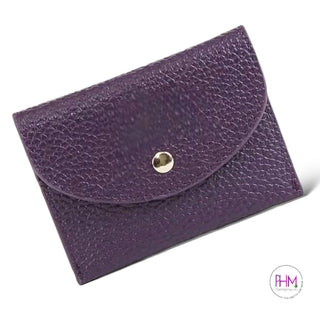 Simple & Chic Pebble Vegan Leather Cardholder Wallet 💳