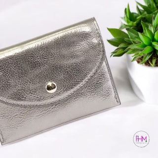 Simple & Chic Pebble Vegan Leather Cardholder Wallet 💳