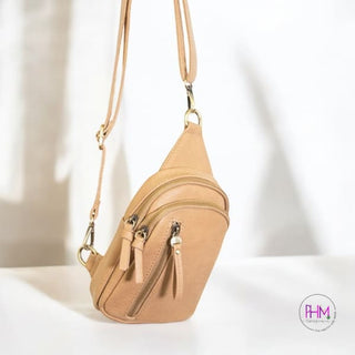 Skyler Sling Bag | Joy Susan 🖤 - Camel - purse