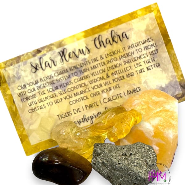 Solar Plexus Chakra Healing Box - Crystals
