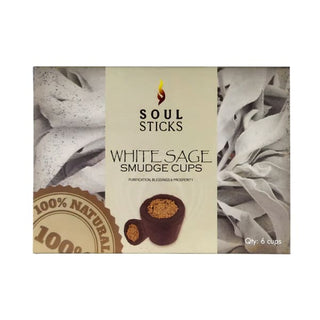 *Soul Sticks Incense Cups - White Sage