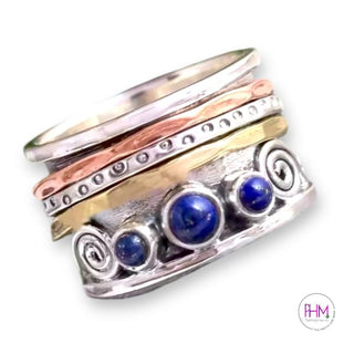Spirit Guide Lapis & Copper Ring💙🔮