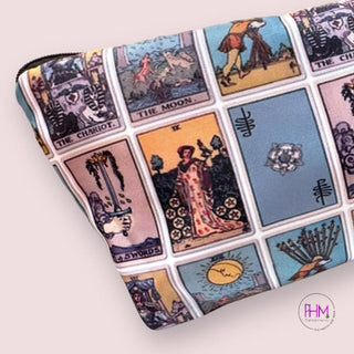 Spirit Guide Tarot Zipper Pouch 🔮 - Pastel