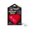 Squeaky Gem Heart Dog Toy - Toys