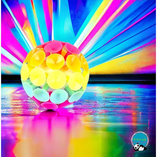 Stick It To Em’ Jumbo Light Up Suction Ball 🧡