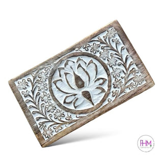 Stop and Smell the Lotus Wooden Box 🌸