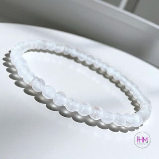 Strength and Clarity Selenite Healing Bracelet ✨