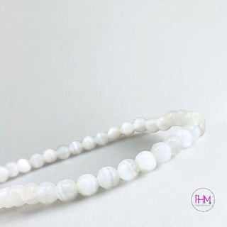 Strength and Clarity Selenite Healing Bracelet ✨ - 4mm