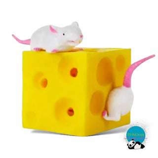 Stretchy Mice and Cheese | Stress Ball 💛