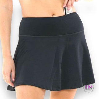 Summer Days Black Skort 🖤