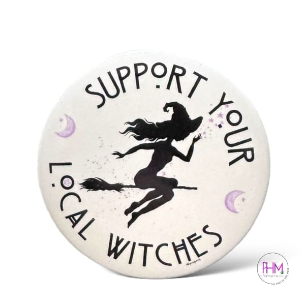 Support Your Local Witches Button 🔮