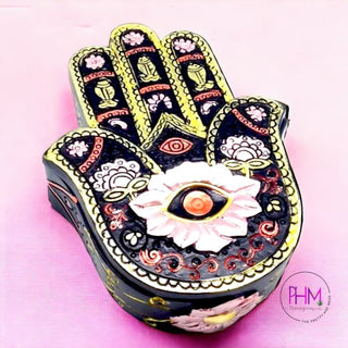 Sweet Serenity Hamsa Hand Healing Box - Incense Burner