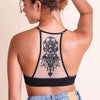 Tattoo Bralette - Black / XS/S