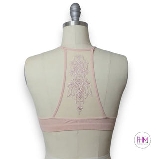 Tattoo Bralette 💫 - Blush / XS/S
