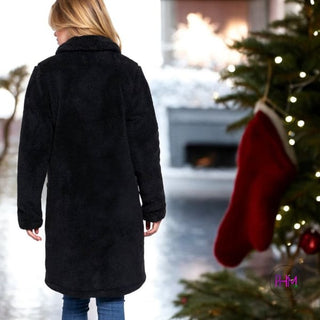 Teddy Sherpa Coat 🖤