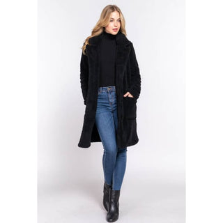 Teddy Sherpa Coat 🖤