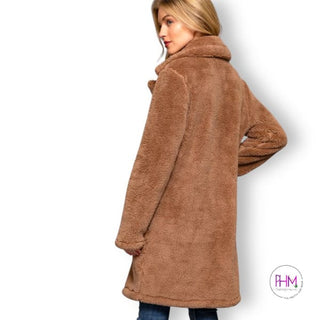 Teddy Sherpa Coat 🖤
