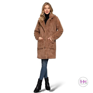 Teddy Sherpa Coat 🖤