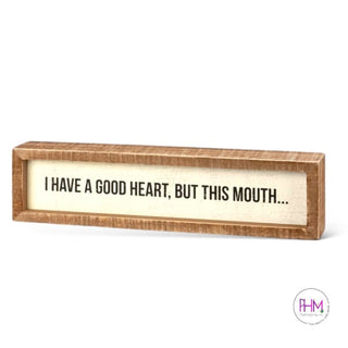 This Mouth Box Sign
